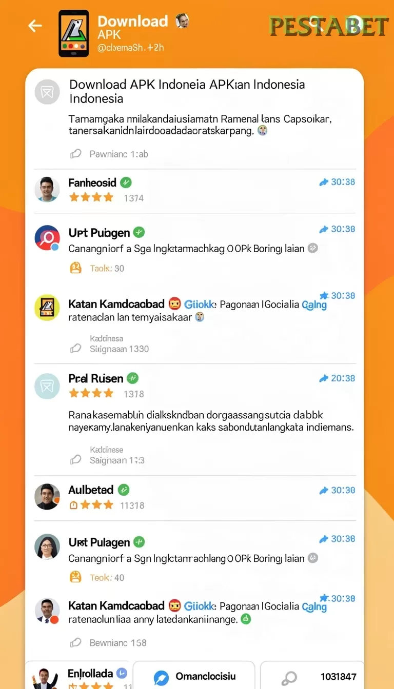 Pratinjau antarmuka pestabet — aplikasi APK resmi Android v2.5.6